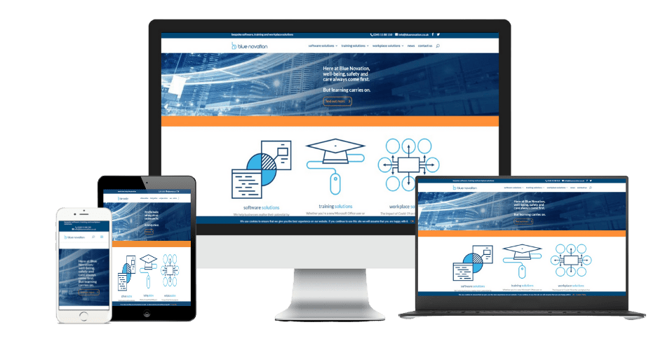 Blue Novation Website