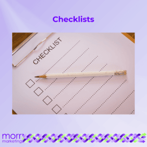 Checklists - Low-content products